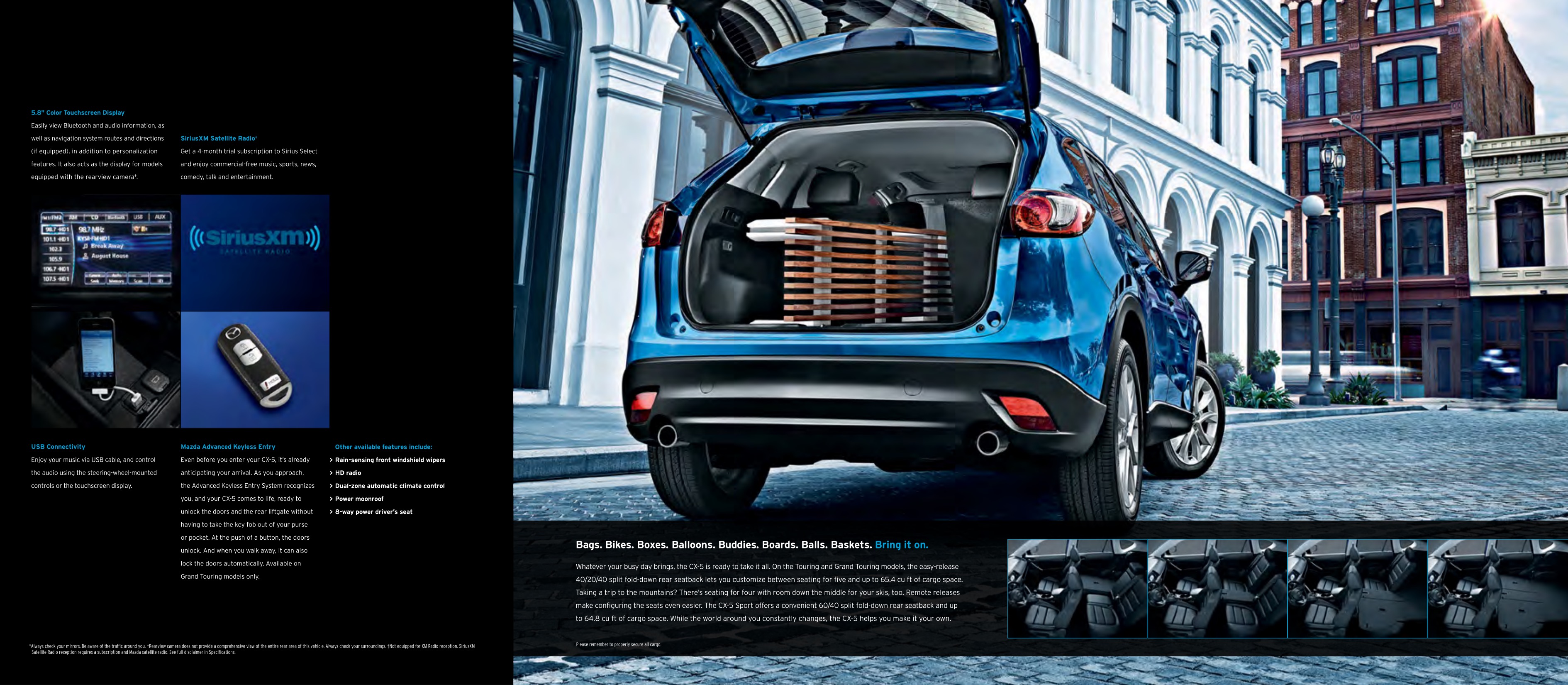 2013 Mazda CX-5 Brochure Page 1